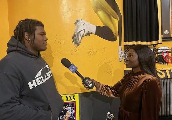 Babb Gives Back - Steelers Broderick Jones